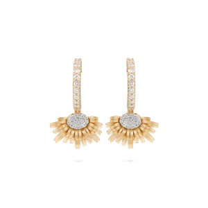 Bloom Gold Mini Hoop Earrings