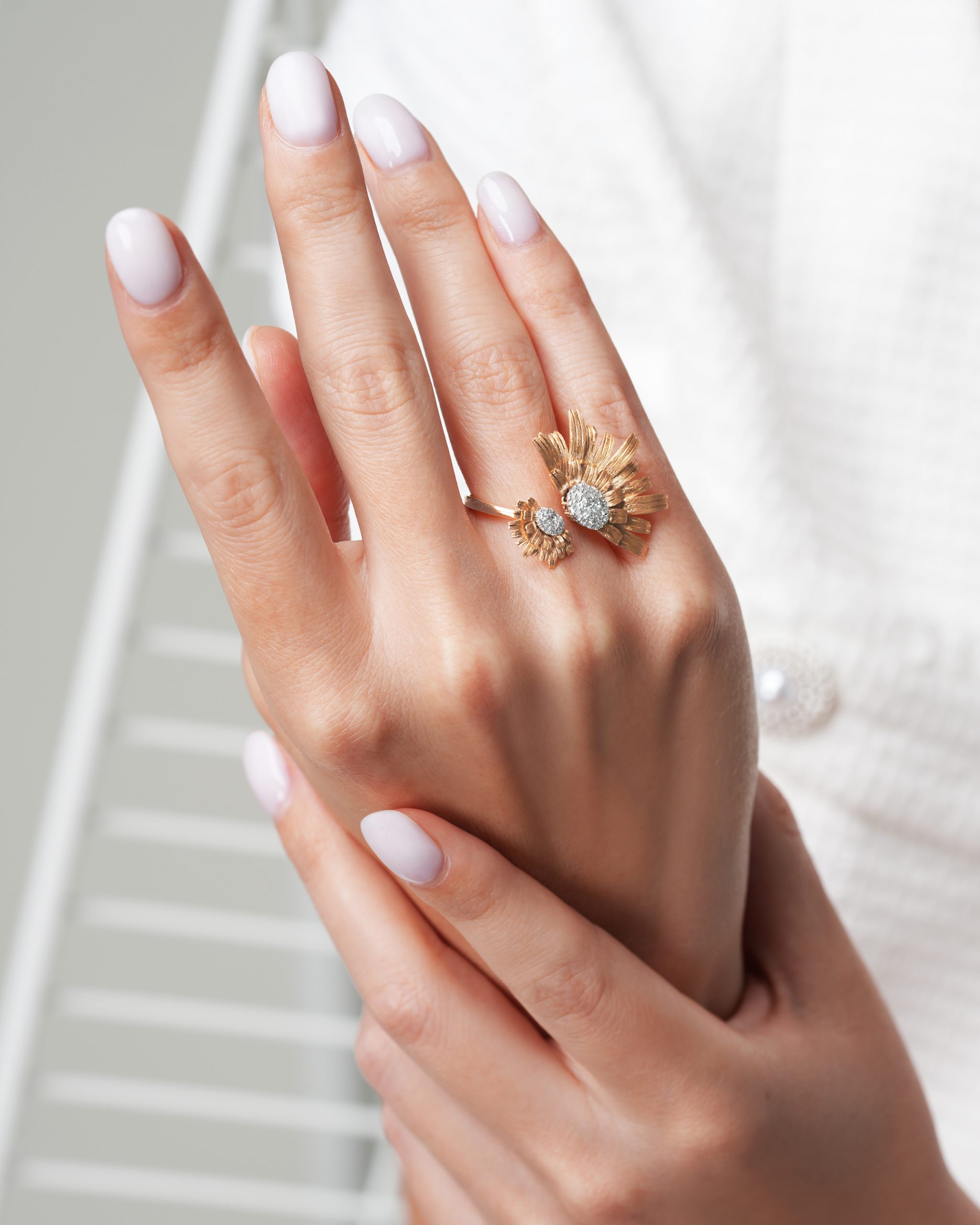 Bloom Gold Mini Ring